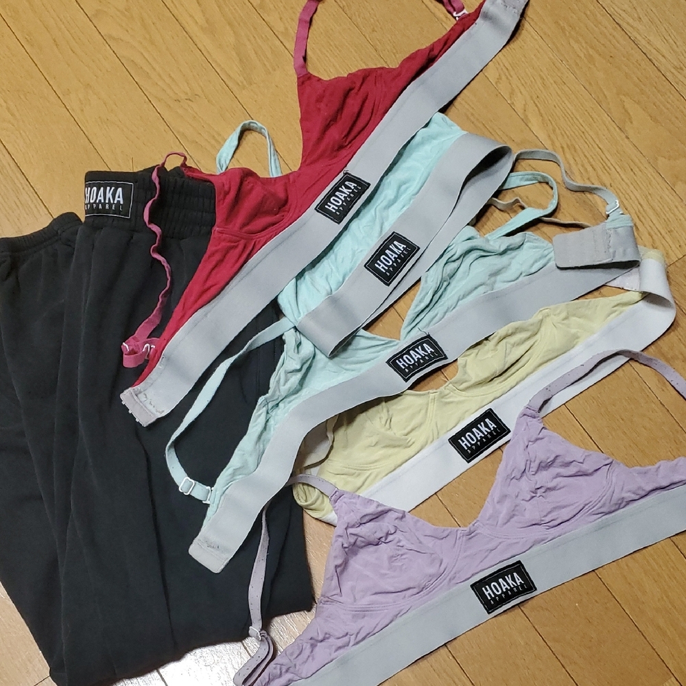 Sweatpants Hoaka Apparel + Women's Intimates Set - Multicolor
